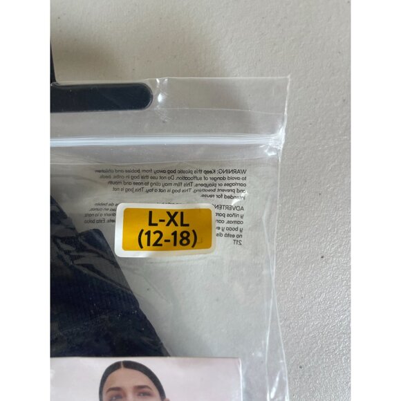 New! Joyspun Black Maternity Band Seamless Support Size L-XL 12-18 - Picture 6 of 6